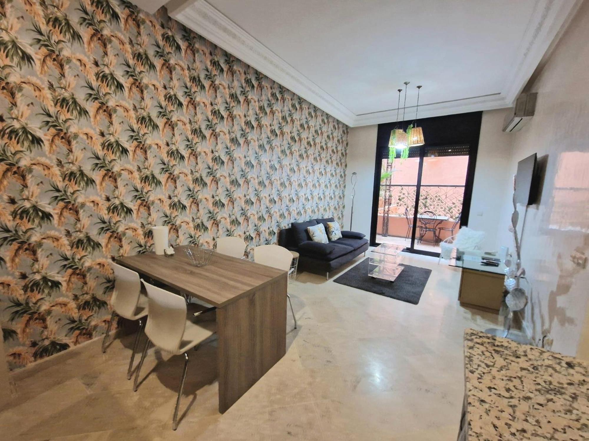 Superbe Appartement Piscine Gueliz Marrakesh Eksteriør billede
