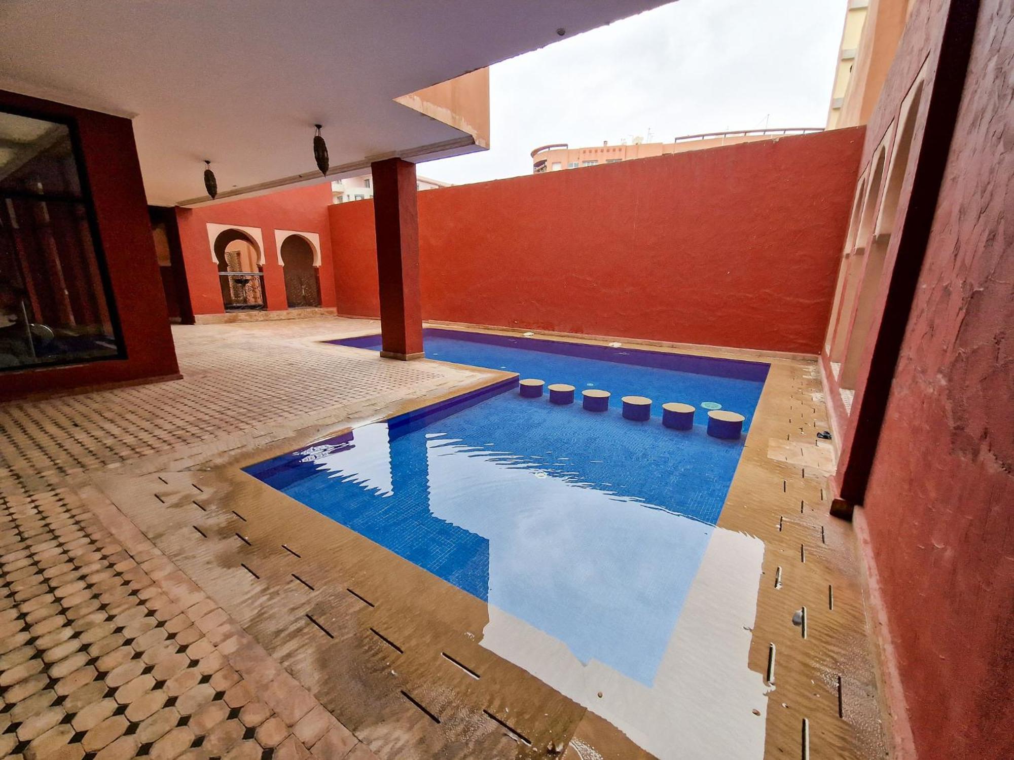 Superbe Appartement Piscine Gueliz Marrakesh Eksteriør billede